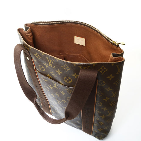 LOUIS VUITTON 2008 Monogram Bobur M53013 Tote Bag Brown WS25749