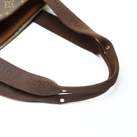 LOUIS VUITTON 2008 Monogram Bobur M53013 Tote Bag Brown WS25749
