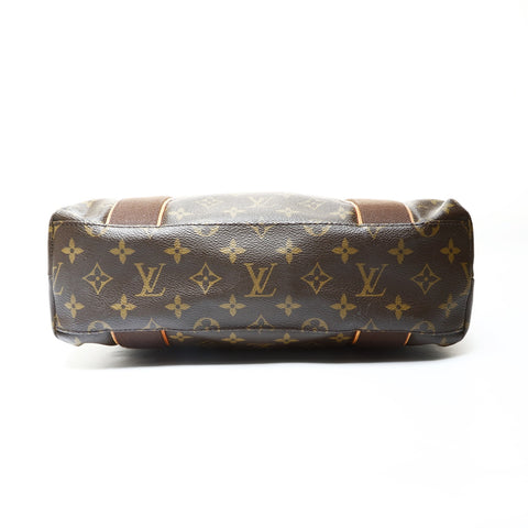 LOUIS VUITTON 2008 Monogram Bobur M53013 Tote Bag Brown WS25749