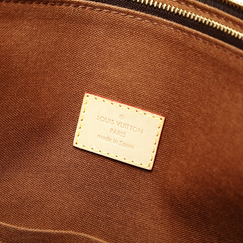 LOUIS VUITTON 2008 Monogram Bobur M53013 Tote Bag Brown WS25749