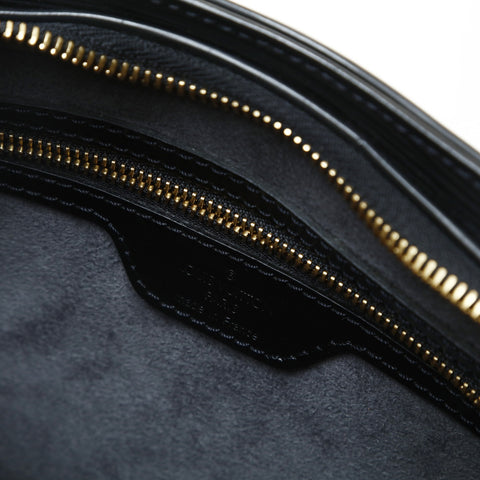 LOUIS VUITTON 2004 Epi Looping MM Shoulder Bag black WS25754