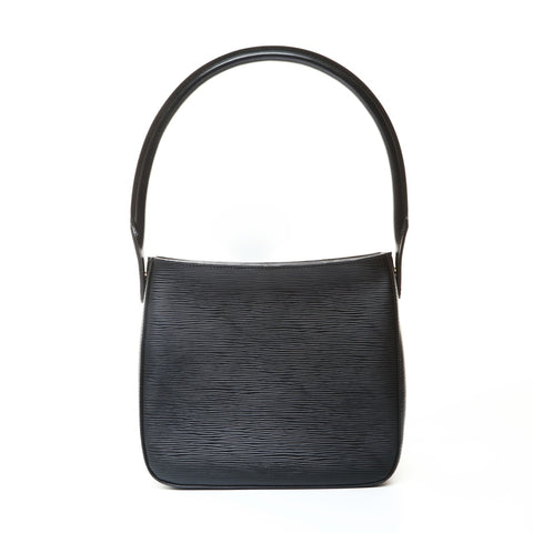 LOUIS VUITTON 2004 Epi Looping MM Shoulder Bag black WS25754