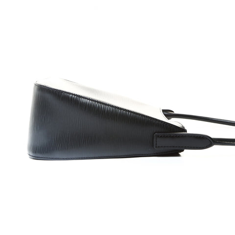 LOUIS VUITTON 2004 Epi Looping MM Shoulder Bag black WS25754