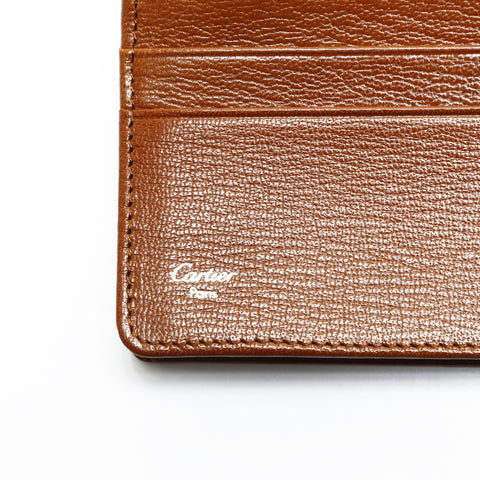 CARTIER Mast 2C Purse Brown WS25757