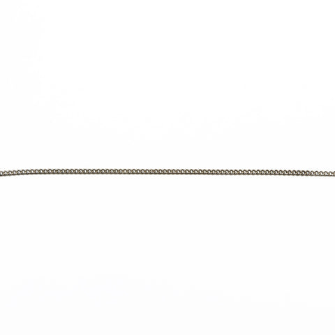 CHANEL 04P 2004 COCO Mark cassette tape Necklace Silver WS25761