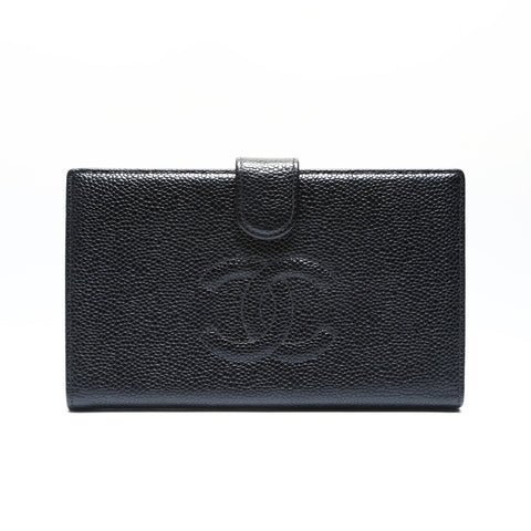 CHANEL No. 5 COCO Mark Caviar Skin Purse black WS25763