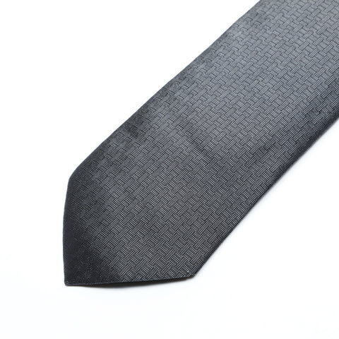 HERMES 马纹领带 灰色 WS25770