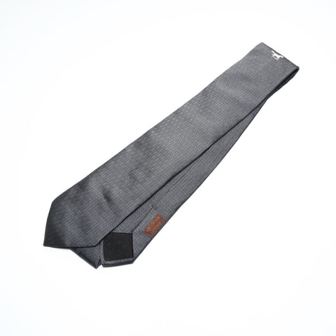 HERMES 马纹领带 灰色 WS25770