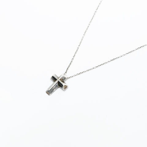 TIFFANY&Co. cross Necklace Silver WS25773