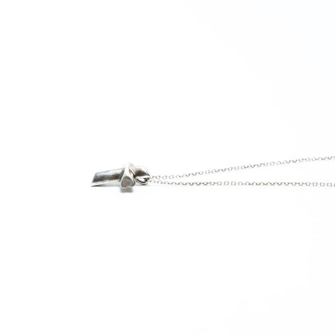 TIFFANY&Co. cross Necklace Silver WS25773