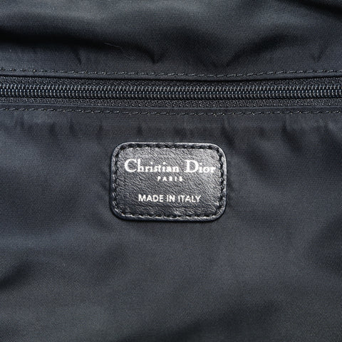 Christian Dior Nylon Cannage Lovely Shoulder Bag black WS25778