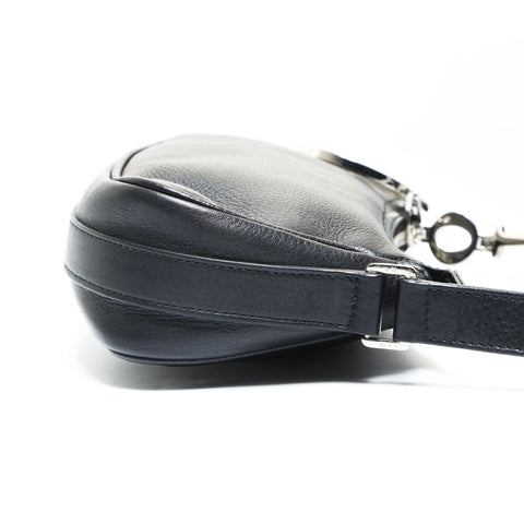 Christian Dior leather Shoulder Bag black WS25780