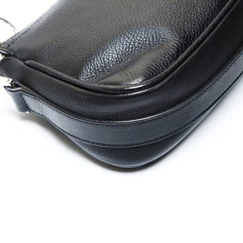 Christian Dior leather Shoulder Bag black WS25780