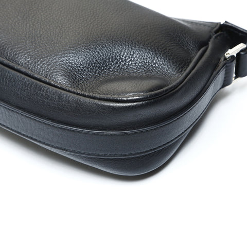 Christian Dior leather Shoulder Bag black WS25780