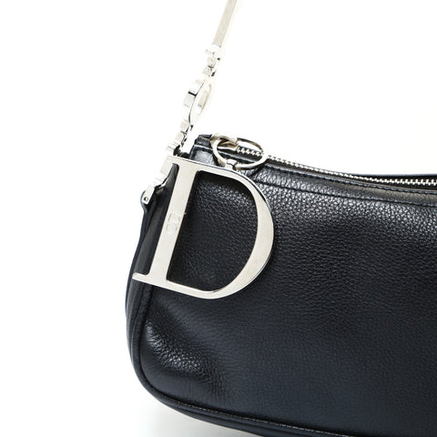 Christian Dior leather Shoulder Bag black WS25780