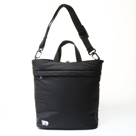 BURBERRY 2-way nylon shield shopping bag Tote Bag black WS25782