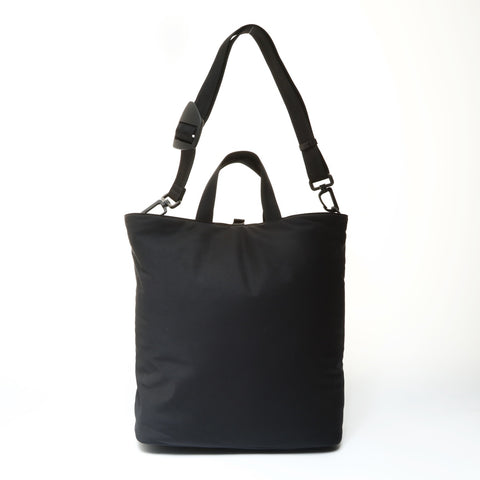 BURBERRY 2-way nylon shield shopping bag Tote Bag black WS25782