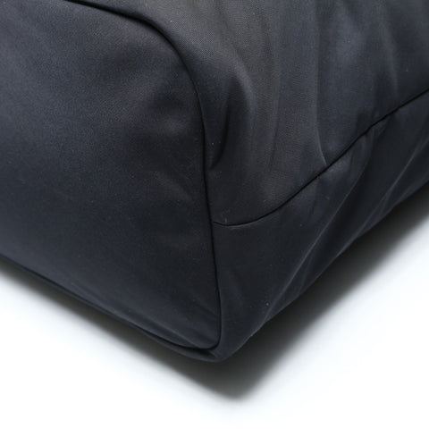 BURBERRY 2-Wege-Nylon-Schild-Einkaufstasche Einkaufstasche schwarz WS25782