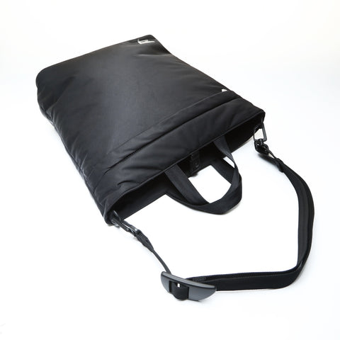 BURBERRY 2-way nylon shield shopping bag Tote Bag black WS25782