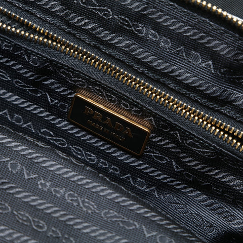 PRADA Nylonhandtasche schwarz WS25784
