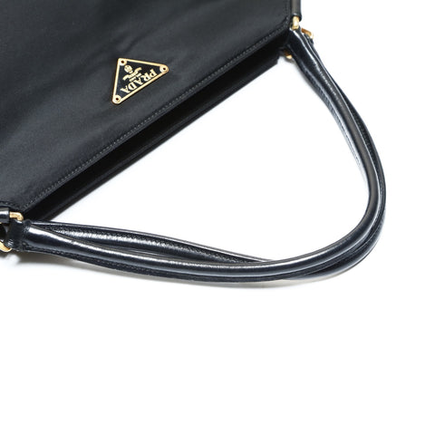 PRADA Nylonhandtasche schwarz WS25784