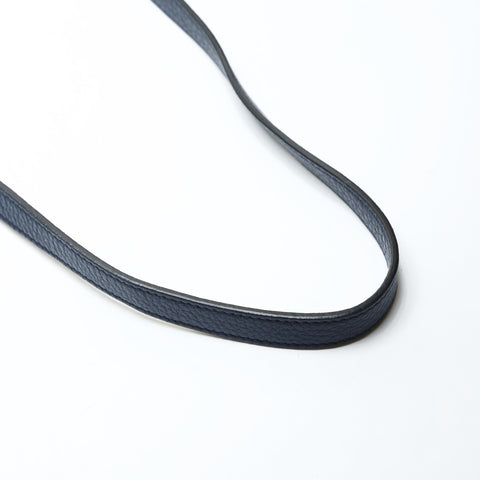 PRADA leather Shoulder Bag Navy WS25785