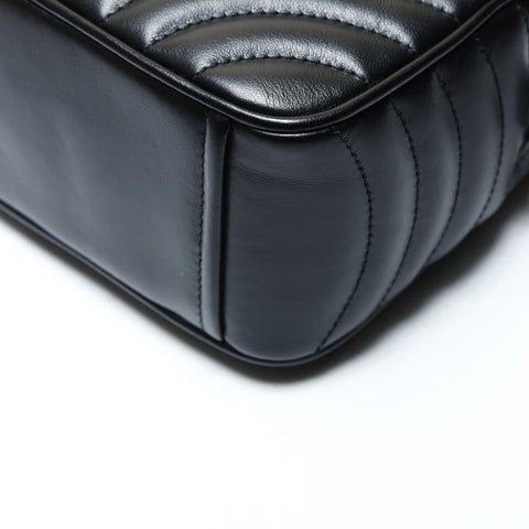 PRADA Leather Diagram 1BH083 Camera Bag Shoulder Bag black WS25789