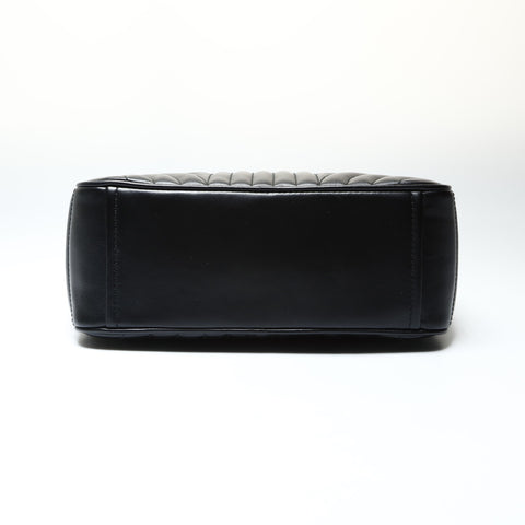 PRADA Leather Diagram 1BH083 Camera Bag Shoulder Bag black WS25789