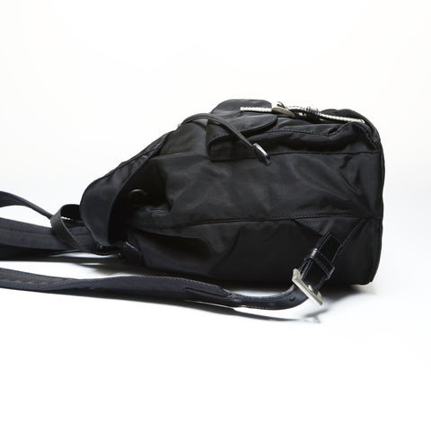 PRADA Nylon Backpack  Daypack black WS25790