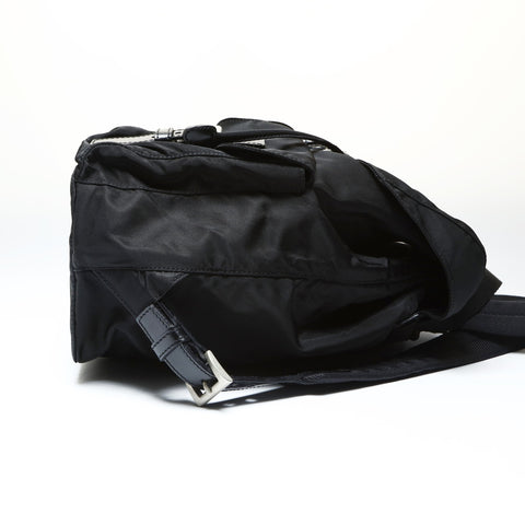 PRADA Nylon Backpack  Daypack black WS25790