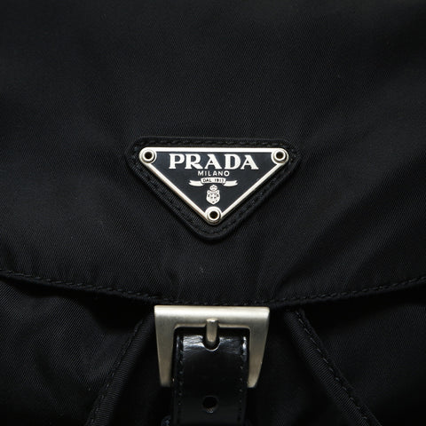 PRADA Nylon Backpack  Daypack black WS25790