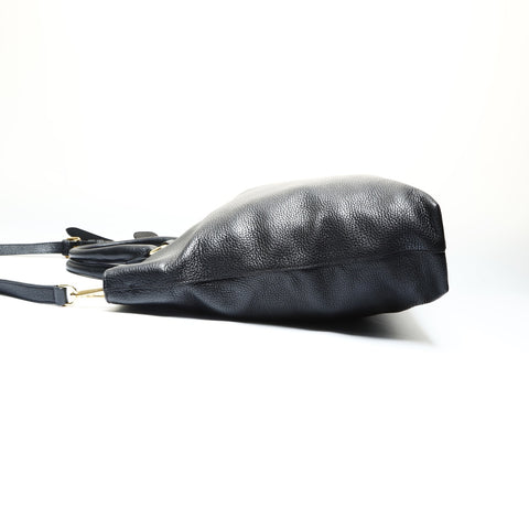 PRADA Leather Vitello Dyno 2-way Tote Tote Bag black WS25791