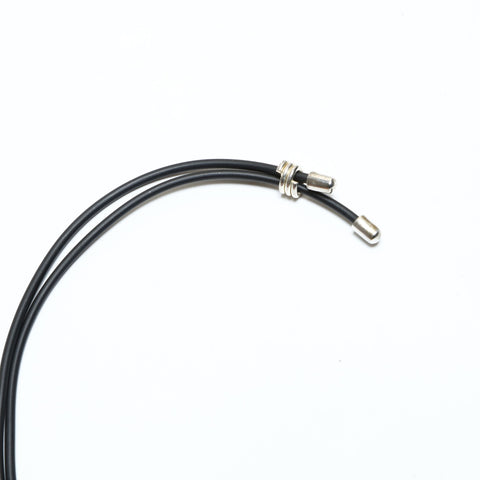 TIFFANY&Co. Beans Wire 925 Silver Necklace black WS25795