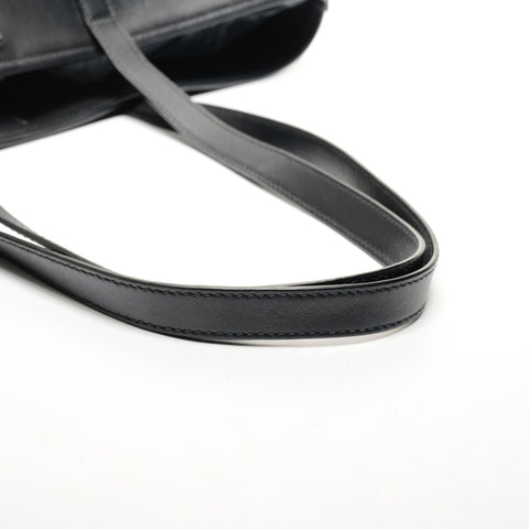 PRADA leather Shoulder Bag black WS25797