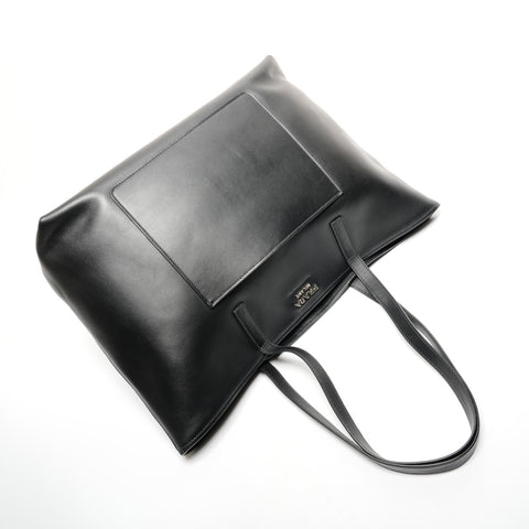 PRADA leather Shoulder Bag black WS25797
