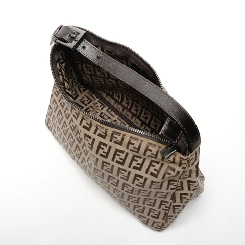 FENDI Sac à main en toile Zucchino beige WS25803