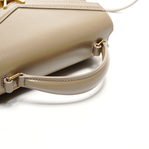 YVES SAINT LAURENT Cassandra 2-way Mini Top Handle Shoulder Bag Brown WS25809