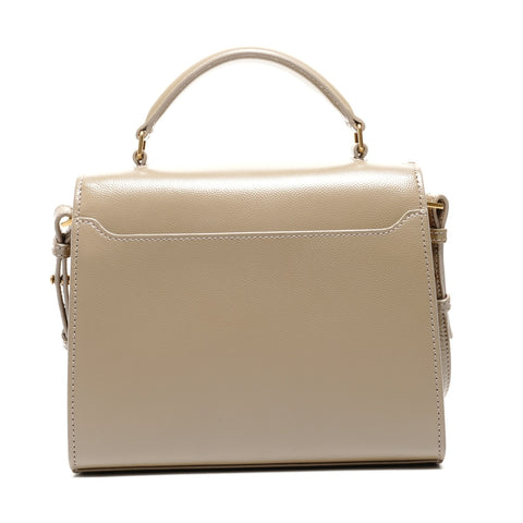 YVES SAINT LAURENT Cassandra 2-way Mini Top Handle Shoulder Bag Brown WS25809