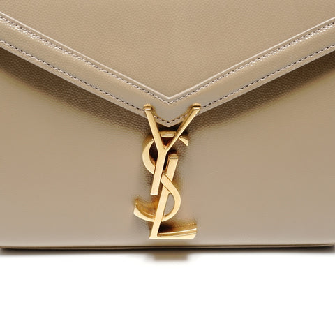 YVES SAINT LAURENT Cassandra 2-way Mini Top Handle Shoulder Bag Brown WS25809