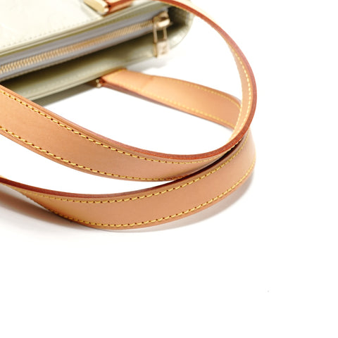 LOUIS VUITTON Patent leather Vernis Houston monogram M91004 made in 2001 Tote Bag green WS25810