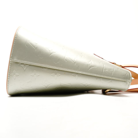 LOUIS VUITTON Patent leather Vernis Houston monogram M91004 made in 2001 Tote Bag green WS25810