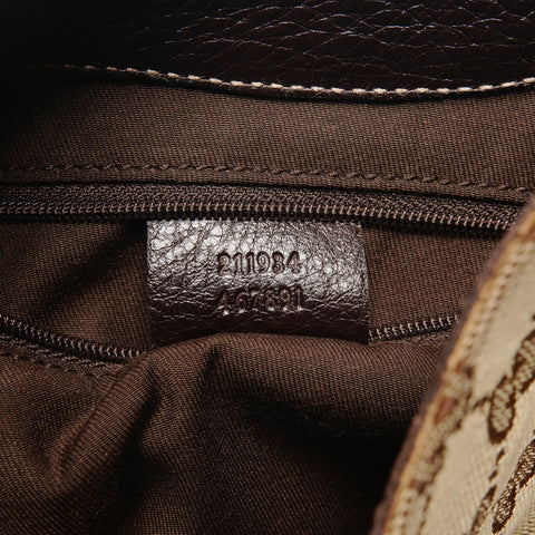 GUCCI GG canvas Sherry one belt Shoulder Bag beige WS25813