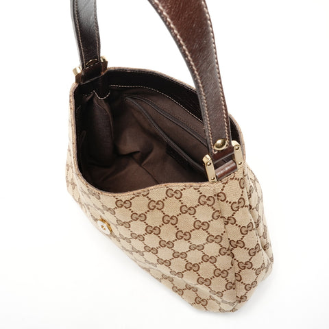 GUCCI GG canvas Sherry one belt Shoulder Bag beige WS25813