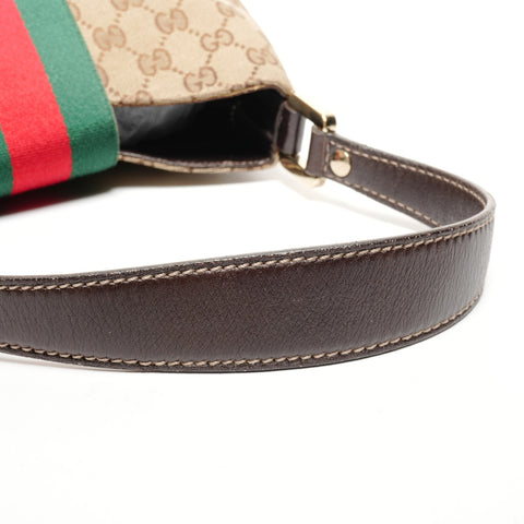 GUCCI GG canvas Sherry one belt Shoulder Bag beige WS25813