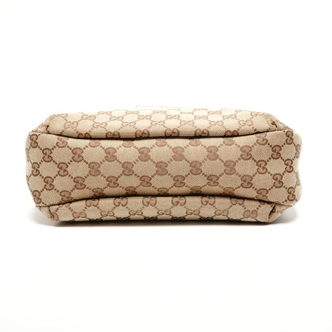 GUCCI GG canvas Sherry one belt Shoulder Bag beige WS25813