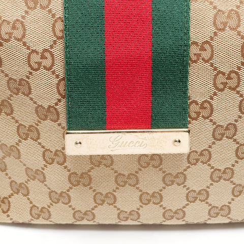 GUCCI GG canvas Sherry one belt Shoulder Bag beige WS25813