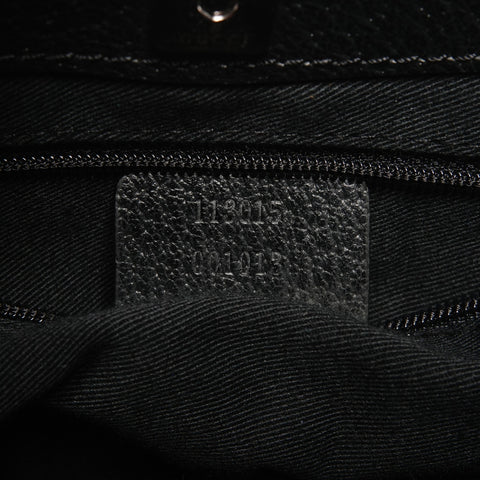 GUCCI GG canvas Handbag black WS25814