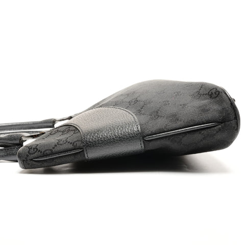 GUCCI GG canvas Handbag black WS25814