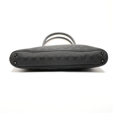 GUCCI GG canvas Handbag black WS25814