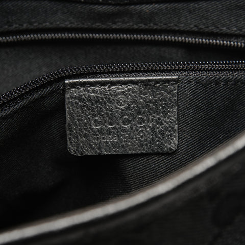 GUCCI GG canvas Handbag black WS25814